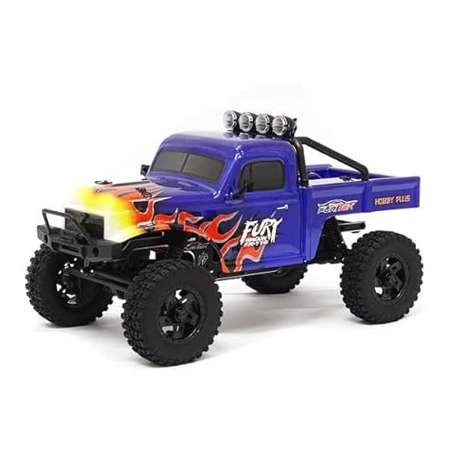Furitek FX118 Fury Wagon 1/18 Scale RC Rock Crawler with Advanced Suspension System 2S Lipo Battery and 2.4GHz 4CH Transmitter