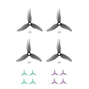 Gemfan Hurricane 3630 3 Blade Propeller Set of 4 with 5mm Adapters Perfect for Enhancing the Natural Response of RC Circuit