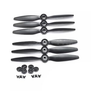 WANSUPYIN 2023 6PCS Black ABS Propeller A B Blades Props CWX3 CCWX3 for Yuneec Typhoon H 480