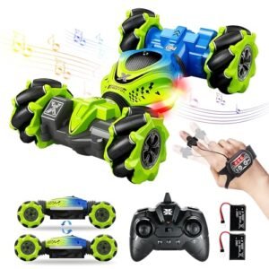 Quapkatt RC Willey Paige Davis Commercial Gesture Sensor Stunt Car with 360 Rotation and Transforming Features