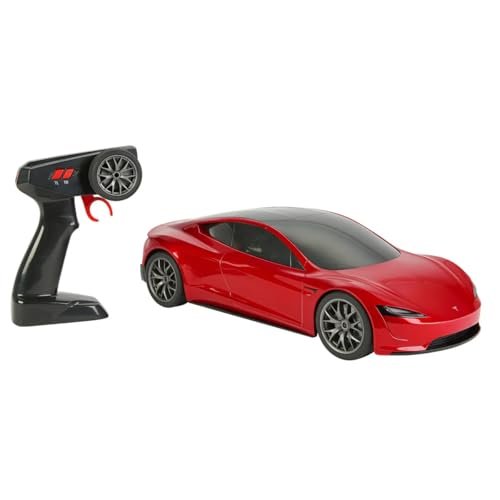 Mattel Hot Wheels Red Tesla RC 2.4 GHz Remote Control Car
