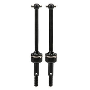 Oumefar 1/10 RC Late Model Body Metal CVD Drive Shafts Black Front and Rear for HPI RS4 Sport 3 RC Car Accessory