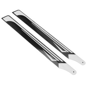 Keenso High Strength Dual Propellers for FlyWing FW450 V3RC Helicopter Replacement Parts Stable Performance After RC Helicopter Crash in Water 2PCS
