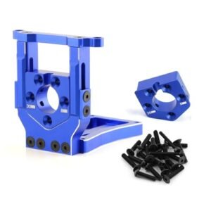 TRAXXAS Aluminum Quick Release Motor Mount Base Seat for 1/5 Scale RC Car Body Shells X Maxx 6S 8S Blue