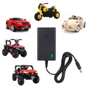 Best Choice Products 12V Kids Ride On Car Charger Power Adapter Run RC Car On Drill Battery Compatible with SUV Sports Car Farm Tractor