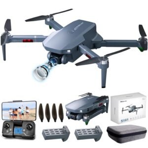 CSJSKYRC Brushless Motor RC Plane Real Jet Engine Drone with Dual Camera 1080P WiFi FPV Quadcopter Long Range Remote Control Airplane for Adults Kids Beginner