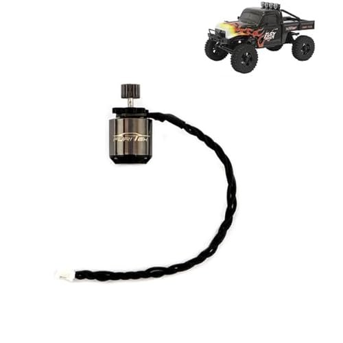 FURITEK Venom 3450KV BRUSHLESS Motor with 15T Steel Pinion for Ultimate RC Burnout Tires Performance in FURITEK FX118 Models