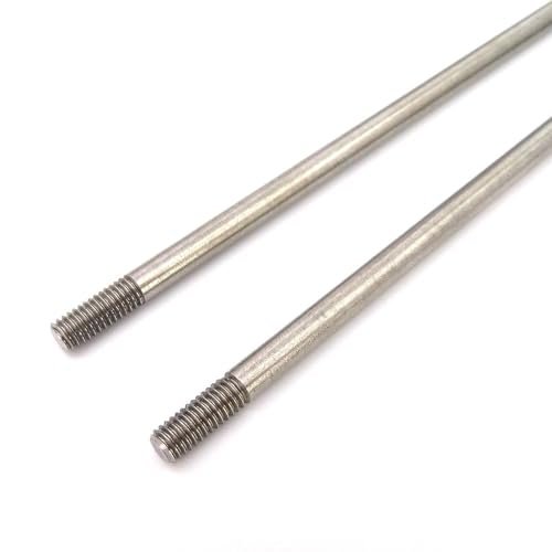 BrewJa RC Cigarette Boat Hull Stainless Steel 4mm Shaft M4 Drive Shaft for RC Boat Fishing Bait Tug Marine Toy DIY Parts 1PC 320mm