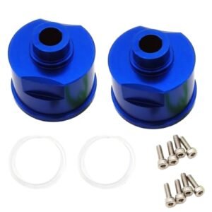 ADORLY 2Pcs Aluminum Differential Carrier Upgrade Parts for Traxxas Revo Erevo Slash 4X4 XO 1 E Maxx T Maxx Stampede 4x4 Rally VXL 4 Tec 2 0 Telluride 4X4 3978 5381 RC Rally Body Shells