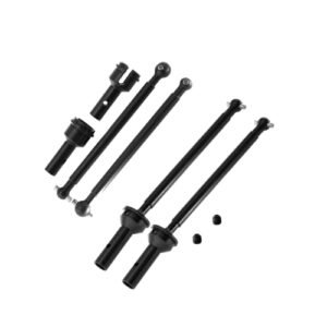 Arrma Typhon 6S BLX Infraction Felony Limitless 1/7 Roller CVD Driveshaft Set 45 Steel Front Rear Drive Shafts Upgrade Parts Black