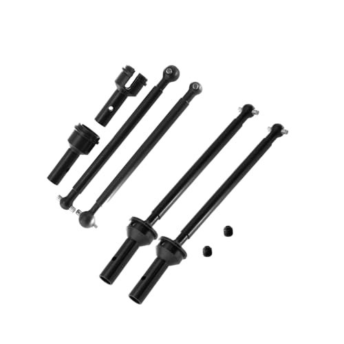 Arrma Typhon 6S BLX Infraction Felony Limitless 1/7 Roller CVD Driveshaft Set 45 Steel Front Rear Drive Shafts Upgrade Parts Black