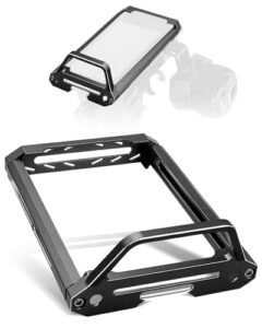Flysky Noble NB4 RC Body Shell Paint Remover Aluminum Alloy Transmitter Protector Frame Black