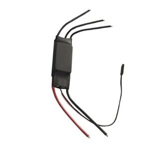 for RCMOY 15A 20A 30A 40A 50A 60A 80A ESC Speed Controller with UBEC for RC Airplanes Helicopter Compatible for Hobbywing for Skywalker (Drone Parts) (Color : 12A with Tplug)