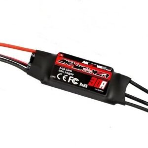 Bourgovin RC 212 15A 20A 30A 40A 50A 60A 80A ESC Speed Controller with UBEC for RC Airplanes Helicopter Drones