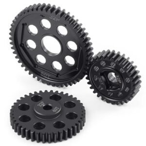 BRKRC Carbon Steel Transmission Gear Set 50T 40T 30T for Horizon Hobby RC Dirt Bike Losi 1 4 Promoto MX Motorcycle