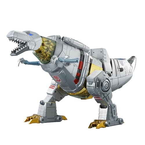 Robosen RC Motorcycle Transformer Grimlock Flagship Edition Auto Transforming Robot with Remote App Control and Voice Interaction
