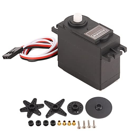 Leapiture S3003 RC Servo Motor for Low Wing Trainer RC Plane Durable Lightweight Low Noise