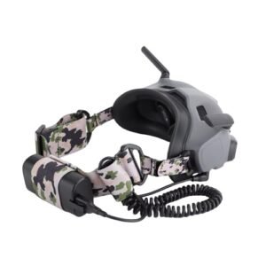 FSIDIWT Head Strap for DJI Avata Goggles 2/FPV Goggles V2, Adjustable Headband with Battery Holder for DJI Avata Goggles 2/FPV Goggles V2 Accessories (C)