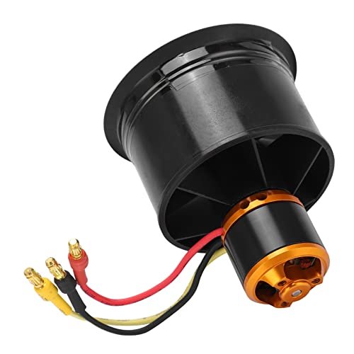 Pitts RC Airplane QF2611 50mm EDF 12 Blades Ducted Fan with Brushless Motor for High Speed Flight