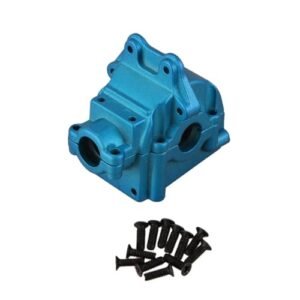 Oisunt Aluminium Differential Case Part Upgrade for WLtoys 1 14 Scale RC Body Models 144001 144010 124016 124017 124018 124019 Metal Gear Box Shell Blue