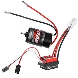 RC Brushless Motor 550 Brushed Motor with 360A ESC for 1/10 Scale RC Cars 29T