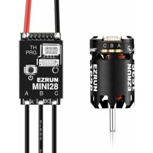 RC Willey Washer Dryer Combo EZRUN Mini28 Combo with Mini28 ESC and 1626 SD Motor 3500KV for Efficient Laundry Care