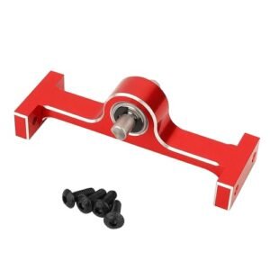 RZXYLRC Aluminum Alloy 70mm Transfer Case Transmission Gearbox for 1/10 RC Rock Crawler Compatible with 1.9 RC Dually Wheels