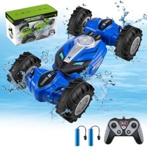 ARTISHION RC Helicopter Land on Water 1/16 Scale Dual Control All Terrain Amphibious Toy with Extra Battery