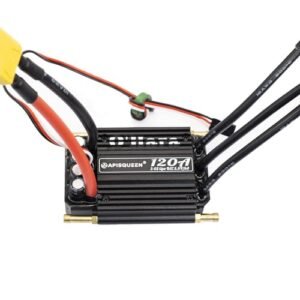 ApisQueen O'Hara 120A 2 6S LiPo ESC Waterproof Brushless Electronic Speed Controller for Prestwich RC Boats