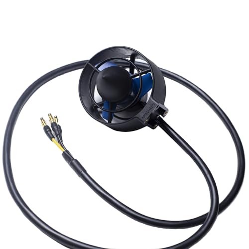ApisQueen U2 Underwater Thruster 12 16V 300W Brushless Motor with RC Jet Thrust Vectoring for Kayaks ROV RC Boat Underwater Vehicle Diving CCW