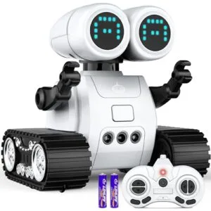 Hamourd Interactive Robot Toy for Kids Ages 3+ with Walkie Talkie Gesture Sensing and Programmable Moves Perfect for RC Hobbies and Toys Enthusiasts