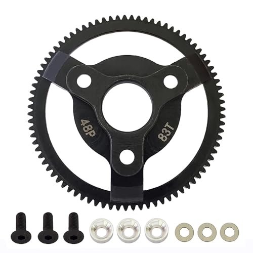 AMOGOT Metal Steel 48P 83T Spur Gear Upgrade Parts for RC 1/10 2WD Models Slash Stampede Rustler Bandit VXL XL 5 F 150 SVT at Banggood RC Parts