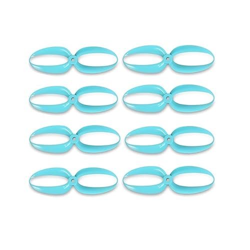 HePbak 4Pairs Foxeer Donut 5145 5.1 Inch Propeller CW CCW Props PC Material RC FPV Racing Drones Drone Parts Blue