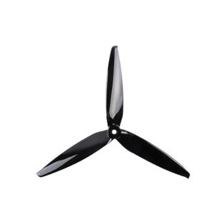 for Gemfan Flash 7040 7 Inch 3-Blade 7X4X3 PC CW CCW Propeller for RC Models Multicopter Frame Spare Part Accessor Drone Parts (Color : Black 4PCS)