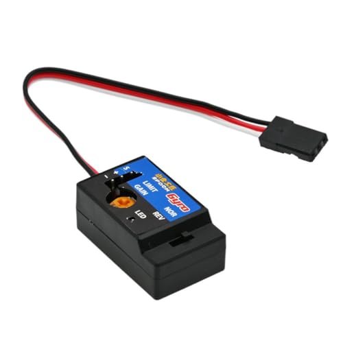 TFL RC Boat Inboard Drive System Mini Gyro Module with R484 Analog SMM for Automatic Stability Control Sensitivity Adjustable 4 6V