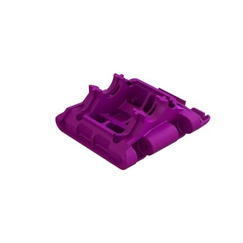 ARRMA ARA320770 RC Comp Spindle Mount Wheels Rear Lower Skid Gearbox Mount Purple