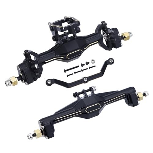 FACCNOY TRX4M Brass Black Coating Portal Axle Upgrade for RC Willey Clearance Reno NV 1/18 RC Crawler TRX4 M