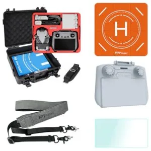 FPVtosky Pro Pulse RC Truck Accessories Bundle 5 IN 1 Kit Including Dual Layer Case Landing Pad Lanyard Screen Protector Sunshade Cover