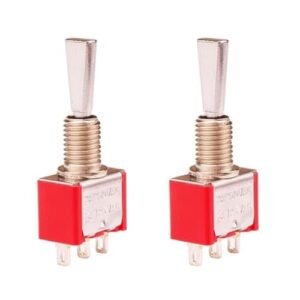 RC Parachute Jumper 2Pcs Two Position Long Toggle Switch Compatible with Taranis X9D Plus Radiomaster TX16s Jumper T12 Spektrum DX8 gen2 NX10