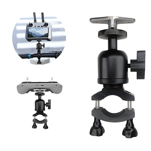 ZWLLKJGS RC 500 Bike Mount Aluminum Handlebar Bracket for DJI Mini 4 Pro Neo RC2 Controller Compatible with Air 2s Mavic 3 Drone