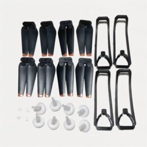 DAYUDDRICAR Drone Propellers Kit, Drone Spare Part for K6 MAX Drone Propeller Blade Protective Frame Big Gear Small Motor Gear Part Replacement for K6 MAX Drone Quadcopter Accessories, 1 Set