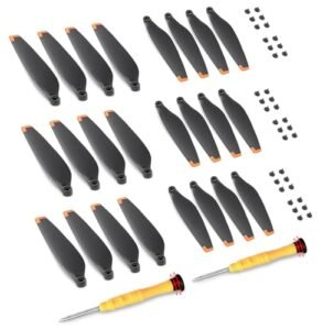 (24 Pcs) - Propellers Blades for DJI Mini 4 Pro/Mini 3 Pro, Replacement Low-Noise and Quick-Release Props Wings Compatible with DJI Mini 4 Pro/Mini 3 Pro Drone Accessories