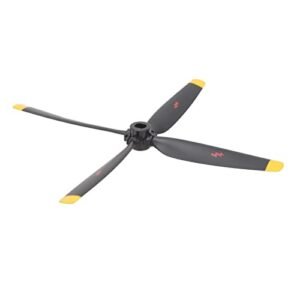 McAfee RC Plane Propeller Replacement Blade for WLtoys XK A280 Durable Plastic Easy Install Black