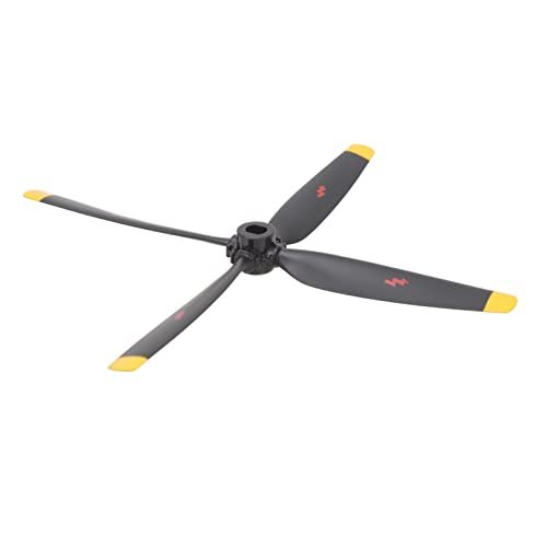 McAfee RC Plane Propeller Replacement Blade for WLtoys XK A280 Durable Plastic Easy Install Black