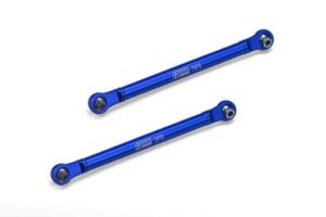 Arrma 1 10 Gorgon 4X2 Mega 550 Brushed Monster Truck ARA3230 Aluminum 7075 Front Steering Link Rod Upgrade with 17mm RC Monster Truck Wheels Compatibility