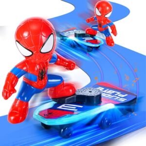 Spin Robot Dancing Toy with Flashing Lights and Music for Kids Ages 3 8