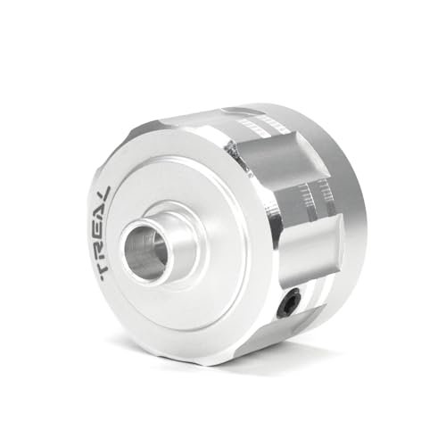 Treal Aluminum 7075 RC Helicopter Carrier Differential Case 29mm for Arrma 1/8 KRATON 6S Extreme BASH EXB Silver