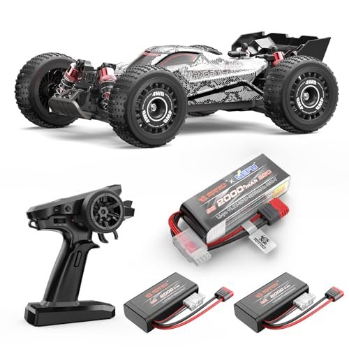 HYPER GO H16PL 1/16 RTR Brushless Buggy Fast RC Car for Adults with 2 x 2S and 1 x 3S Lipo Batteries