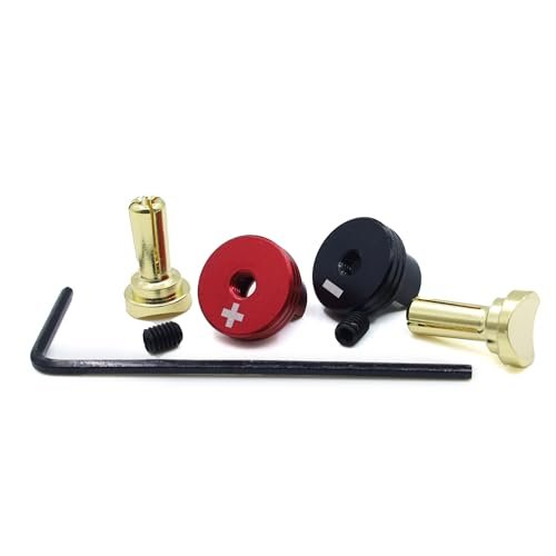HOPLEX 1UP Racing 190433 Heatsink Bullet Plug Grips 4mm for RC Electric Truck Racing