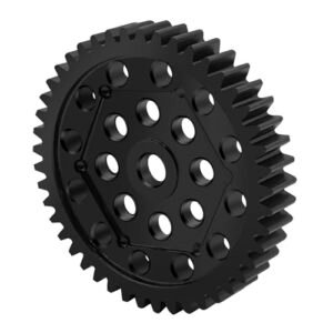 MOHERO RC Metal 0.8M 39T 45T Transmission Spur Gear Upgrade for Gut Wrencher RC Car TRX4 TRX6 Crawler Accessories 45T